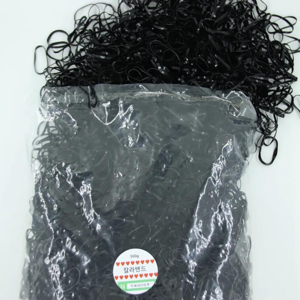 Toddler and Children's Hair Rubber Bands Hair Ties Large Capacity Rubber Bands 500g