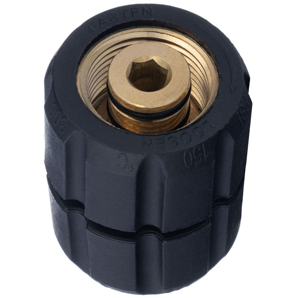 Adapter / swivel adapter for connecting pressure washer hoses 2x GW M22x1.5mm