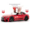 1/24 Mercedes-Benz SL63 Sports Car Alloy Scale Car Model Diecast Metal Sound and Light Collection Children Toy Miniature Car Vehicle