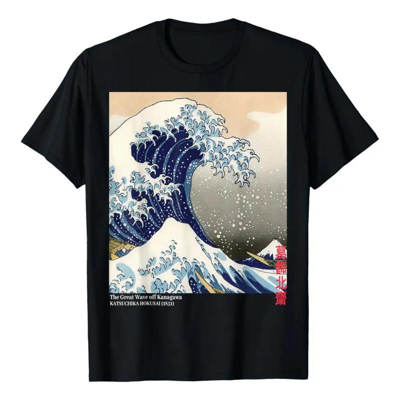 La Gran Ola De Kanagawa Famosa Pintura Ondulatoria Japonesa S