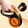 Dog traction rope with automatic reflective Leash Retractable Roulette Leads Running for Small Large