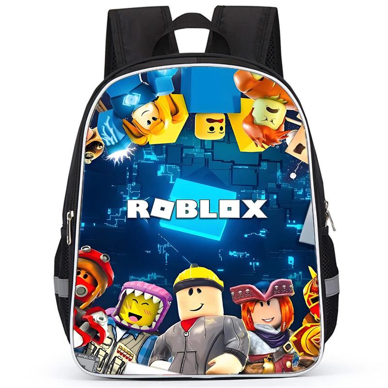 2026 new Roblox comfortable backpack with high-definition printed casual lightweight backpack