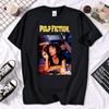 Film Pulp Fiction, Plakat Graficzne Koszulki Męskie Damskie Letnie Codzienne Koszulki z Krótkim Rękawem Koszulki Top Harajuku Y2k Ubrania Streetwe...