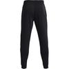 Under Armour Project Rock Terry Joggers Logo Print Mid Rise Cuffed Casual Pants Men Joggers Black 1355634-002
