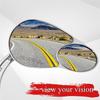 ABLZ-Split Vision Rearview Mirrors For  Davidson Road King Street Glide Road Glide Softail Iron 883 Iron 1200