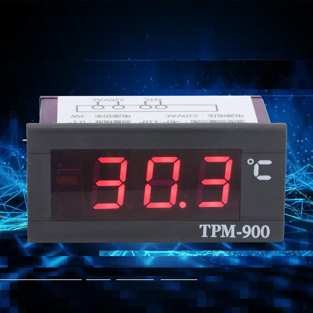 Mini LCD Digital Temperature Panel Meter Thermometer Temperature Indicator 40 Celsius +110 Celsius