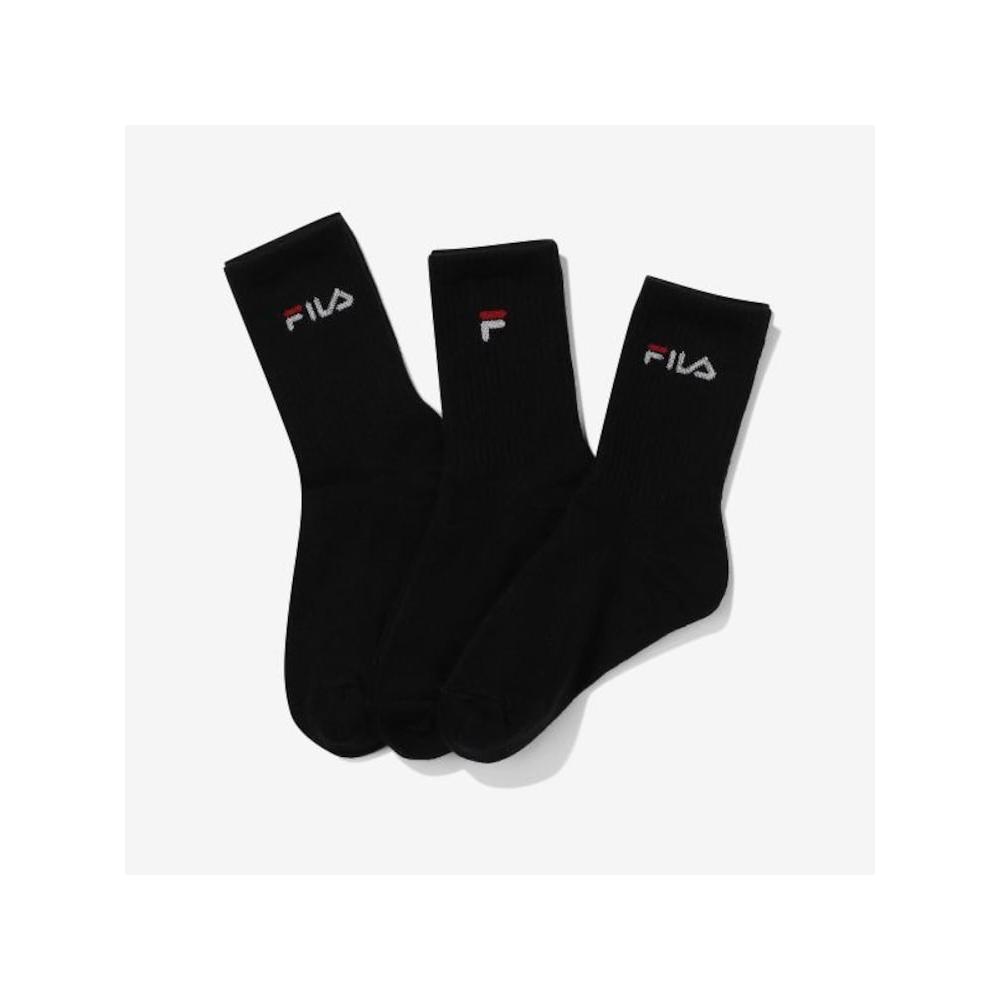 

[fila Kids] Basic Logo Long Neck Socks 3 Pack Fk3scg1075x Blk q0zFk3scg1075xBlk BLACK/180