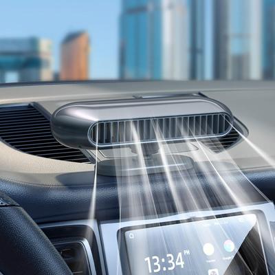 SEKIDAR Car Fan, Car Exhaust Fan, 4 Levels Adjustable, USB Charging, Convenient Items, Car