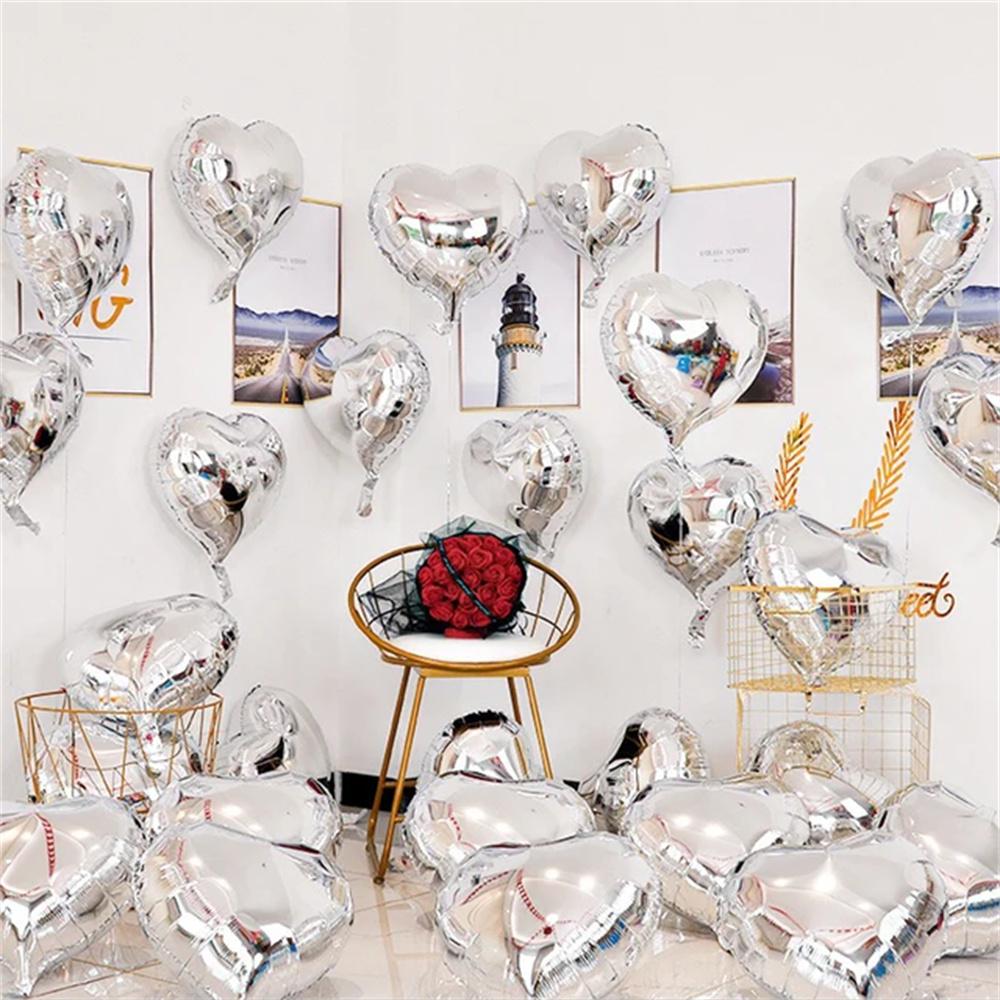 10Pcs Wedding Decoration Love Balloons Valentine's Day Couple Romantic Proposal Christmas DIY Birthday Party Ornament Balloon