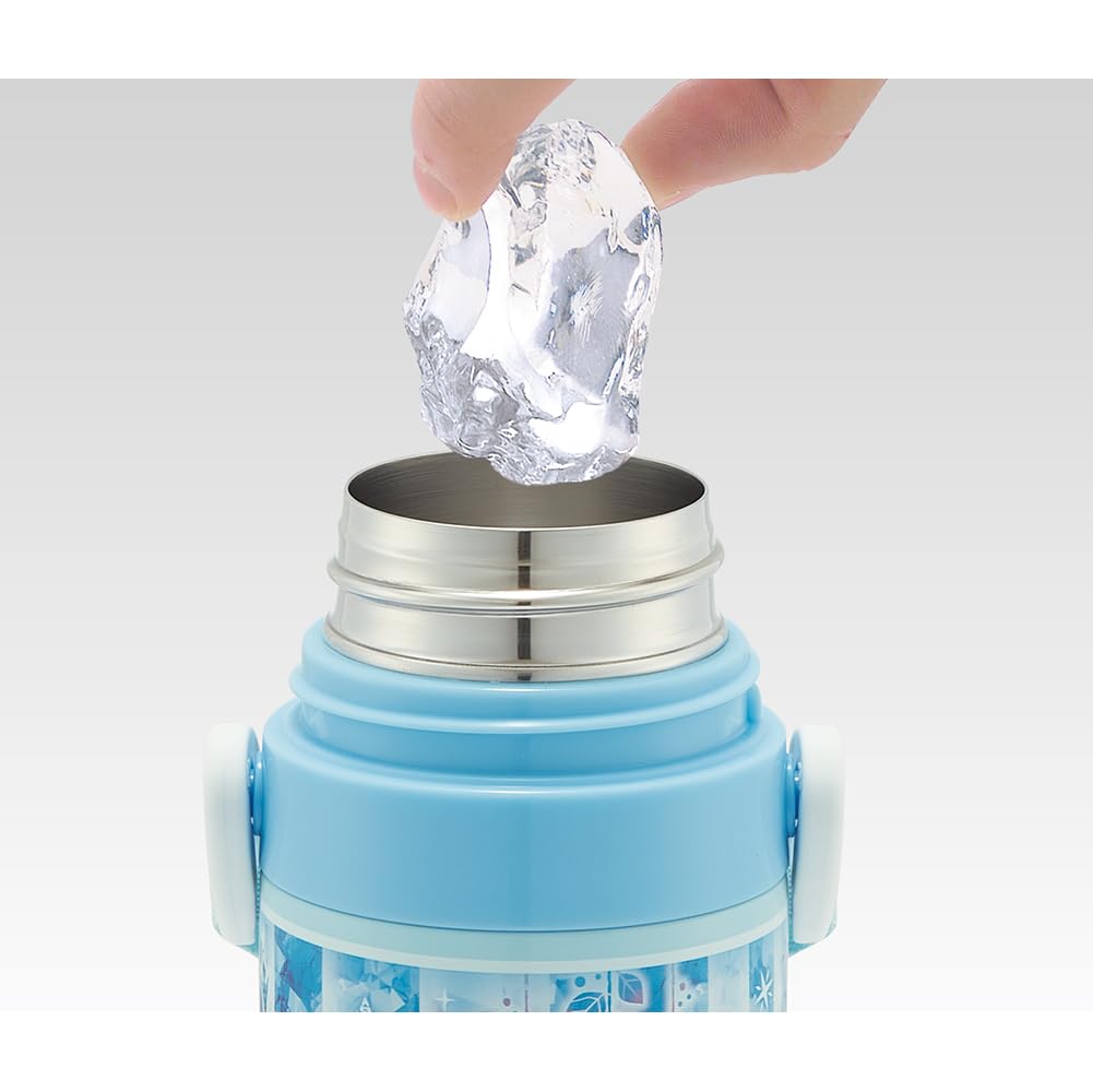 Skater Stainless Steel Water Bottle Direct Drinking 470ml Disney Frozen 24 Lightweight Type Cold Storage Waterbottle Sports Bottle Cute Kids Children