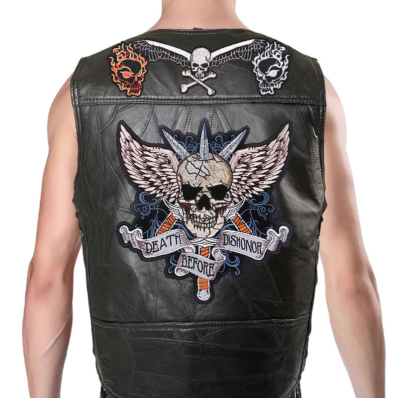 

Trendy Men s And Denim Horse Oversized Embroidered Vest With Sleeveless Personalized Casual Camisole Braiding the thread Braiding the thread 21-1 XXXXL чорний