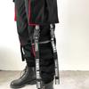2024 Spring Autumn Harem Casual Women's Pants Streetwear Cotton Ribbons Joggers Ankle Length Cargo Pants For Girls