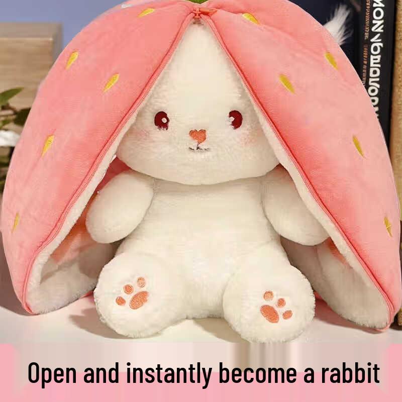 Tan Mujiang Verwandlungs Karotten Hasen Plüschtier