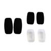 10Pairs(20pcs) 11mm 13mm Black Clear Silicone Push On Nose Pads Repair Tool For Eyeglass