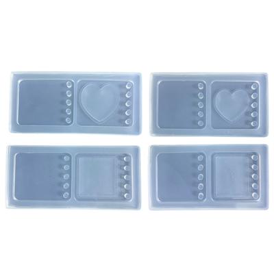 Note Book Cover Resin Mold, Soft Silicone Diary Book Housing Mould Epoxy Resin Casting Molds for Notepad Cover