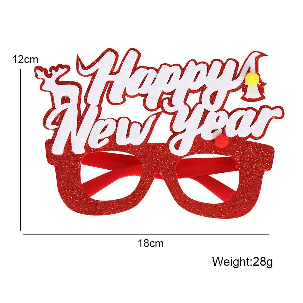 Lightweight Colorful Christmas Party Glasses For Children With Festive Holiday Themes