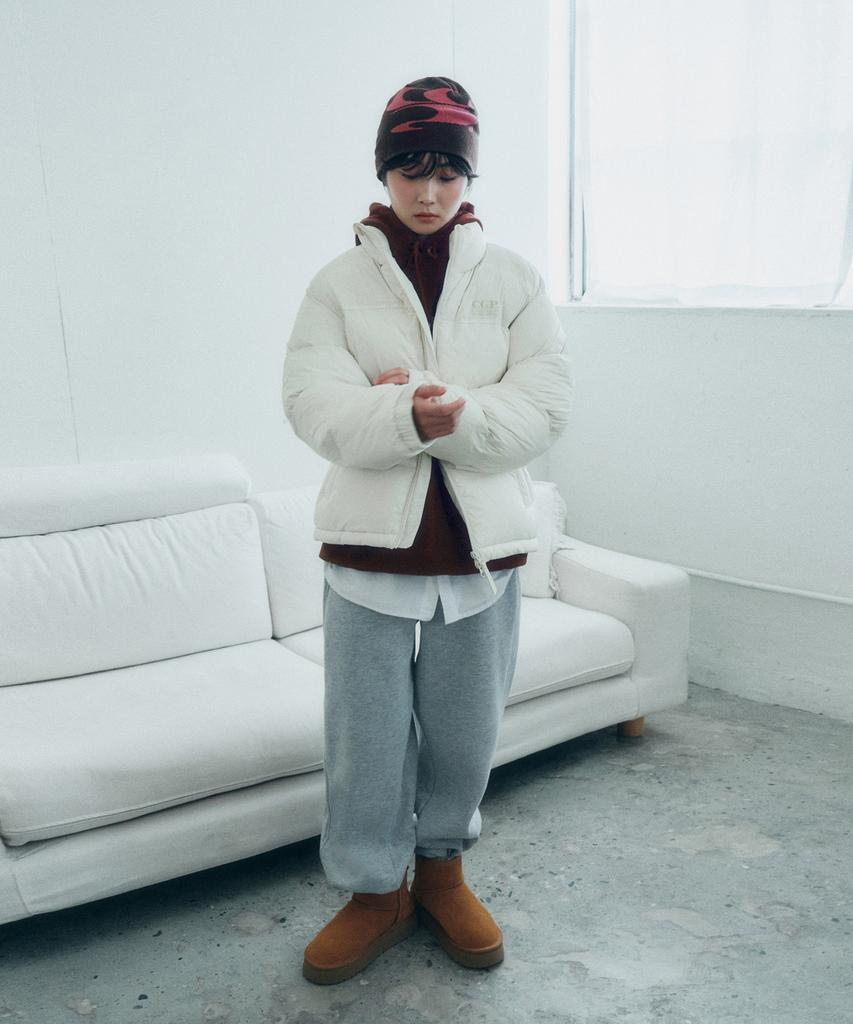 Cgp [24 Year Ver.] Rds Essential Duck Down Puffer Short Padded Jacket_Ivory