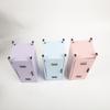 Multi-color Metal Storage Box with Lock - Desktop Cosmetic Organizer & Money Safe