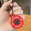 2025 New Barbell Keychain Silicone Dumbbell Keychain Gym Gifts For Gym Lovers Fitness Trainer Gift Backpack Car Key Pendant