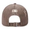 MLB Los Angeles Dodgers Logo Embroidery Cotton Peaked Cap Unisex Couple Style Sand Brown 3ACPVV34N-07BRL