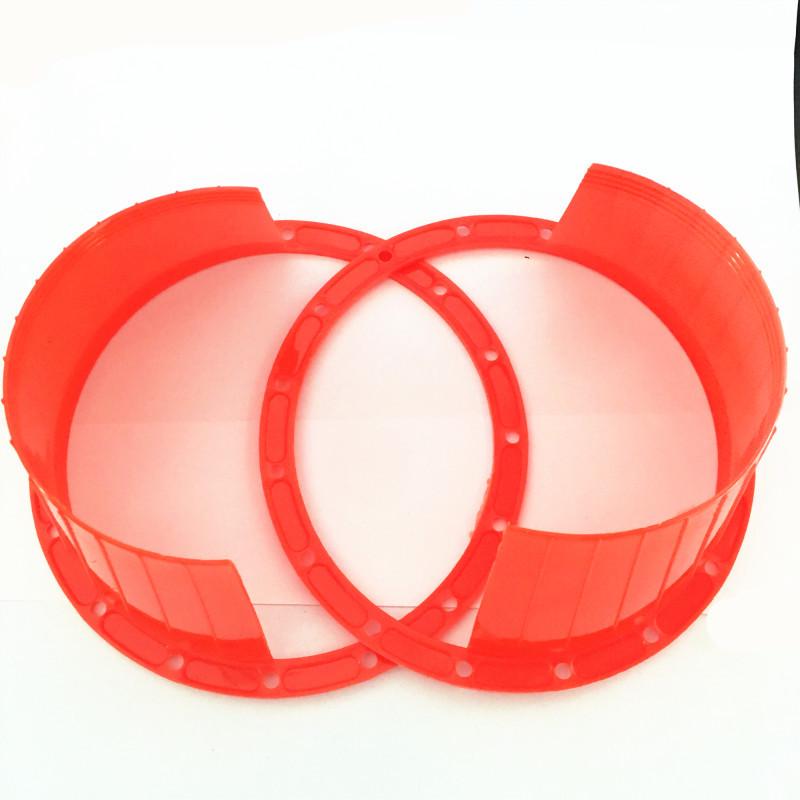 6.5 Inch Waterproof Car Horn Speaker Cover with Wood/Rubber Pad (Pair)