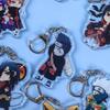 Anime Naruto Acryl Schlüsselanhänger Mithelfer Uzumaki Naruto Cartoon Schlüsselanhänger