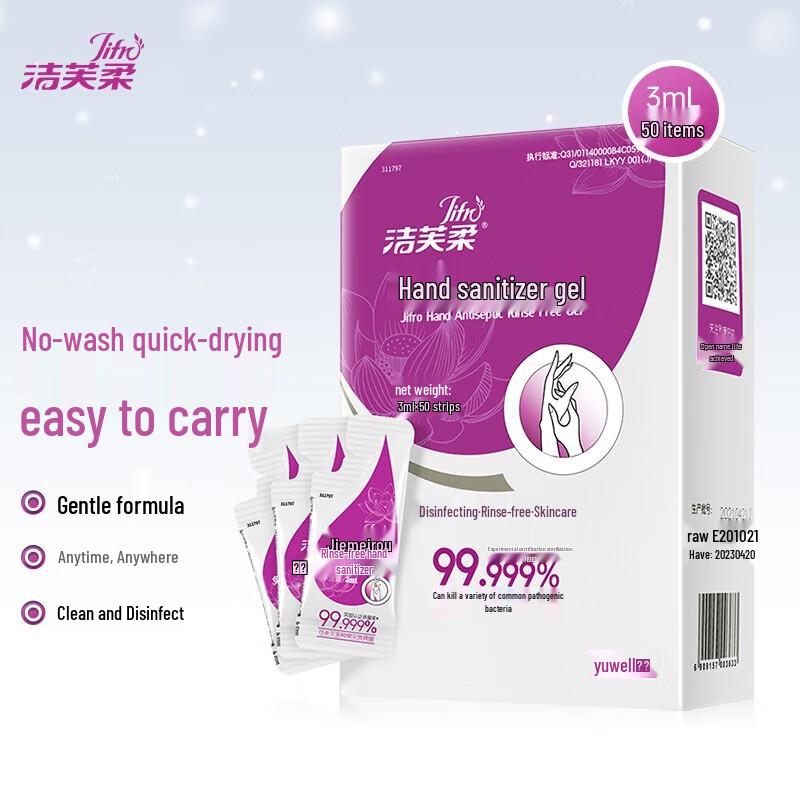 JieFuRou Tragbares Händedesinfektionsgel