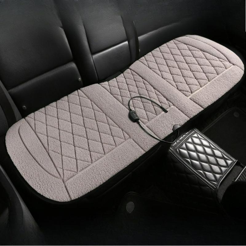 Car Heating Cushion USB5V Office Winter Single-seater Car Seat Electric Heating Cushion 12V Truck