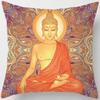 Mandala Mysterious Retro Religious Yoga Taie d'oreiller, Symdazers, Home Decorative Cojines, Sofá Poduszka