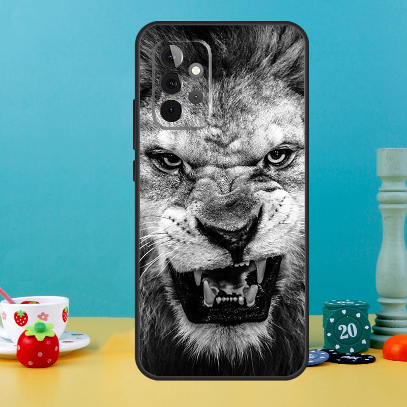 Roaring Lion Case For Samsung Galaxy A35 A26 A16 A05 A55 A15 A32 A12 A22 A52 A54 A34 A14 A56 A36 A13 A53