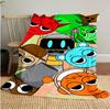 Sprunki Characters Plush Blanket Soft Comfortable All Seasons Perfect Gift Couch Office Nap Outdoor Travel Blanket