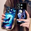 Husă de telefon mobil Fashion Lup pentru POCO F7 F6 F5 F4 F3 F2 Pro GT C75 C71 C65 C61 C40 Pro Ultra Husa colorată cu imprimeu