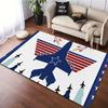 Airport Game Rug, Airport Play Rug, Kids Airplane Runway Carpet, Car Parking Playmat, Fun City Road Mat Educational Rug Carpet