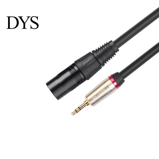 30cm 3.5mm Male to 3 Pin XLR Stereo Audio Adapter Cable Converter Cord
