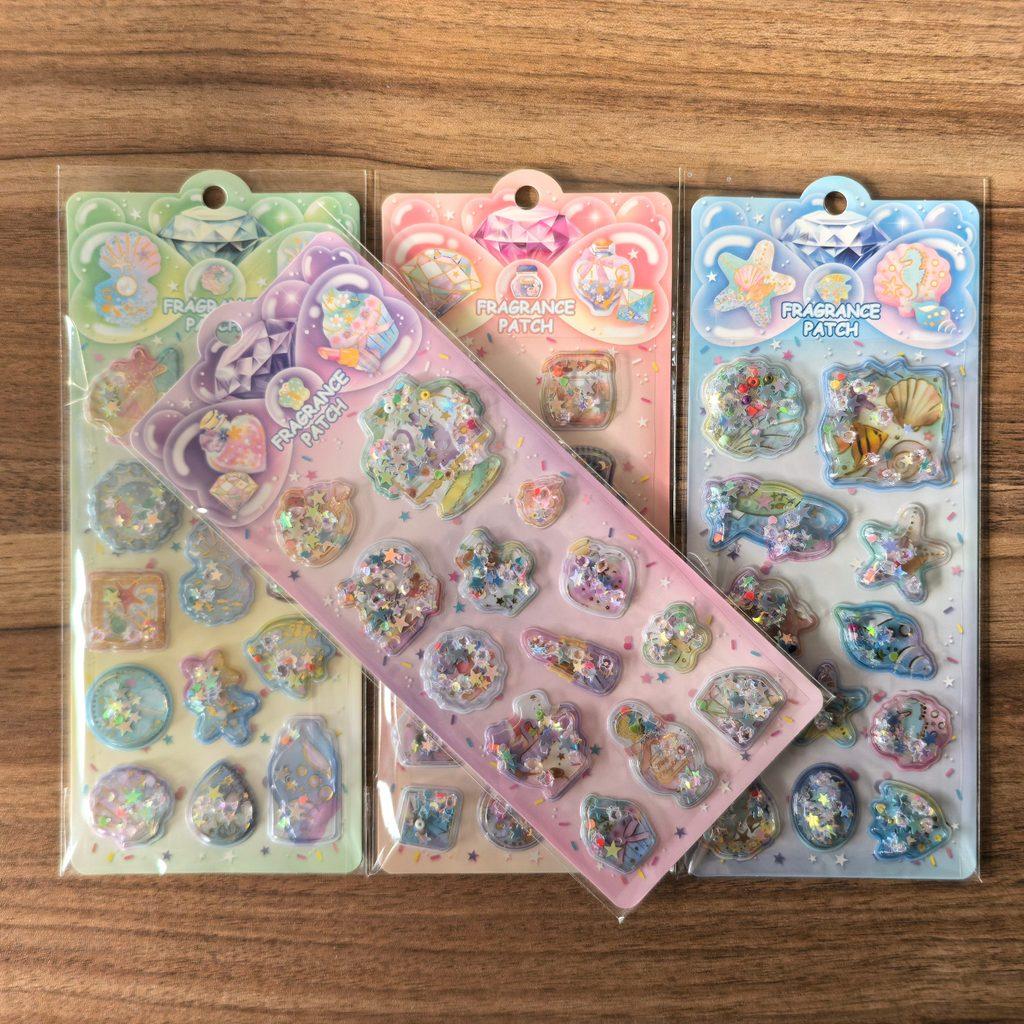 Portable Fragrance Patches (4 Pcs) - Long-Lasting Scent Air Freshener Stickers For Daily Use & Travel Anime Worlds Store