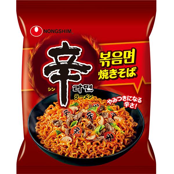 Nongshim Shin Ramyun Stir-Fried Noodles 131g / Korean Noodles, Kfood, Authentic Korean Food
