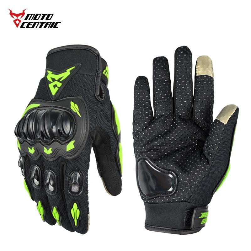 Custom Motorcycle Racing Gloves Anti-Fall Anti-Slip Motocross Gloves Motorcyclist Men Summer Off Road Riding Protective Gloves