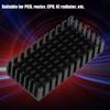 5ks P25*10*50-B Hliníkový chladič chladiče pro elektronický čip CPU 50*25*10mm