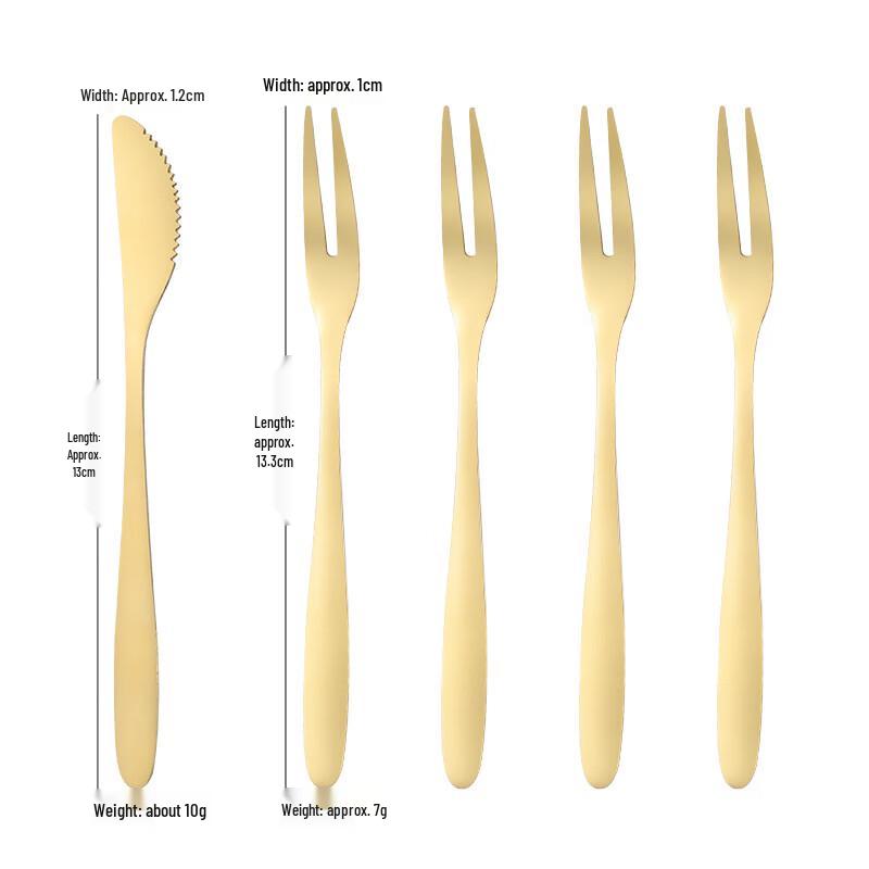 

Lijia Stainless Steel Dessert Cutlery Set