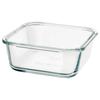 IKEA 365+ Square Glass Food Container 600ml