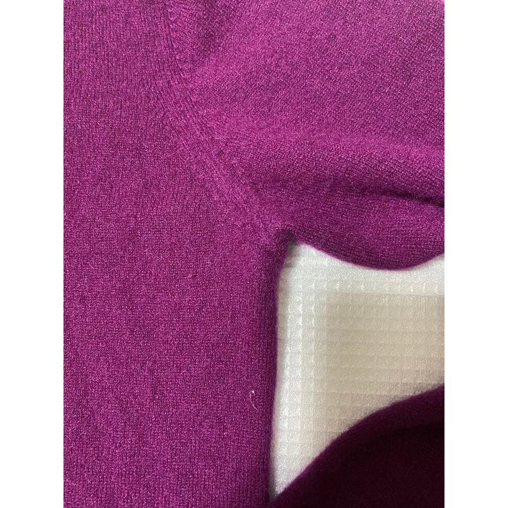 Used UNIQLO Cashmere Turtleneck Sweater - Purple