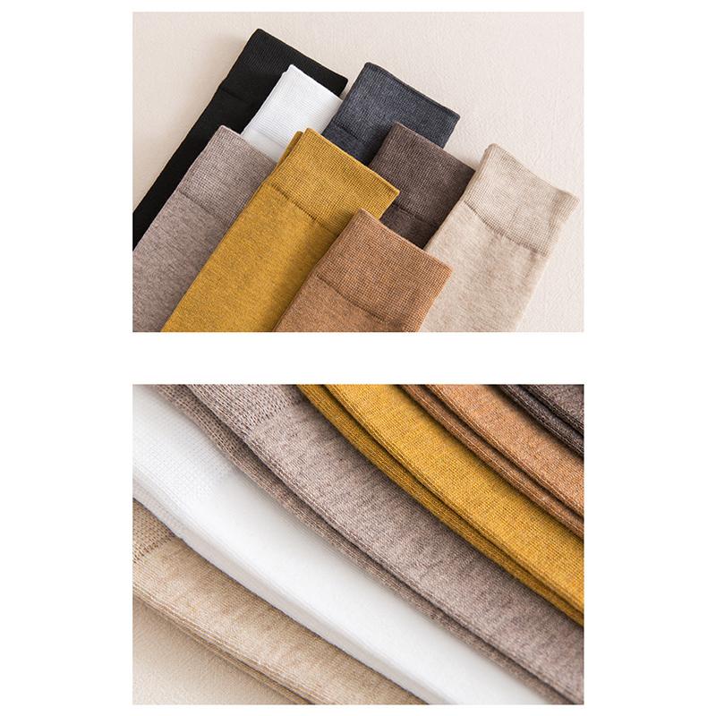 

Solid Color Stocking Sexy Black White Long Stocks Over-The-Calf Socks Lolita Jk Cosplay Socks Women S Hosiery Thigh Stockings 45CM темно-сірий