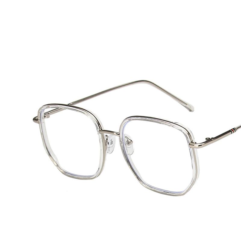 

Irregular Glasses Frame Women Retro Myopia Anti-Blue Square Glasses Fashion Retro Computer Eyeglasses Female Eyewaer