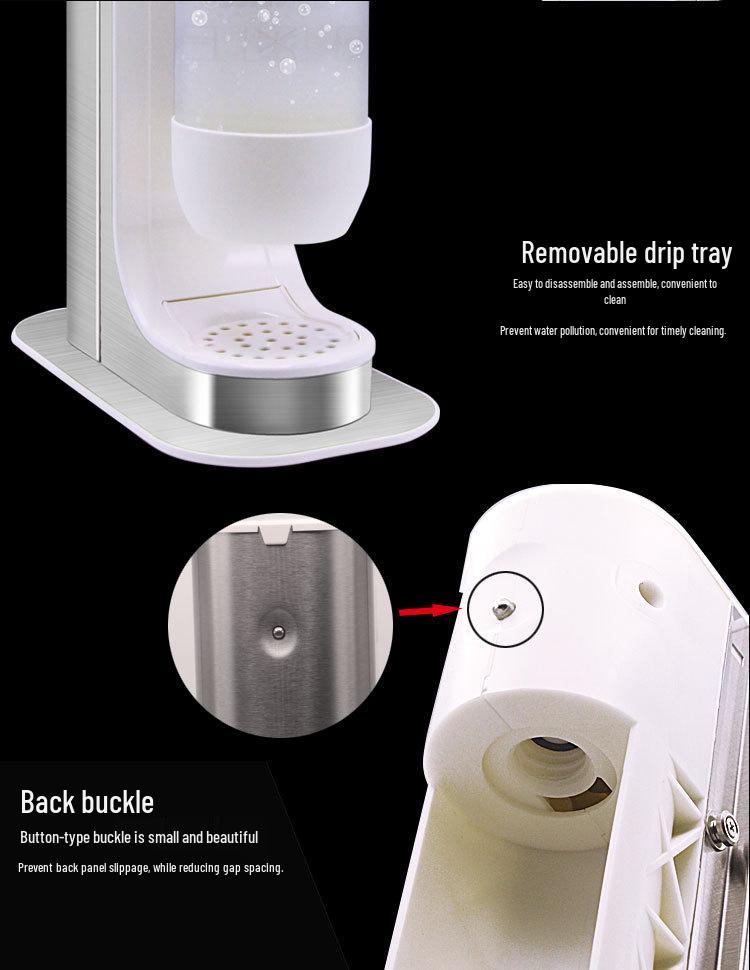 Nibu Soda Water Maker: Home & Commercial Beverage Carbonator for Soda, Bubbles, and Milk Tea.