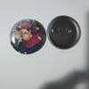 Japanese Anime Jujutsu Kaisen Tinplate Brooch Pins, Figure Icon Badge, Handmade Brooches, Breastpin for Backpack Clothes