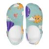 Cartoon Printed EVA Clogs Slippers Unisex Flexible Breathable Slip On Casual Sandals Lightweight Soft Sole Summer Daily Wear
