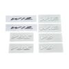 Speed V8 V8S W12 label logo car stickers for Continental GT Flying Spur Bentayga fender side logo refit rear trunk mark