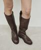 Twvp Classy Long Boots Brown 25Sf72Br