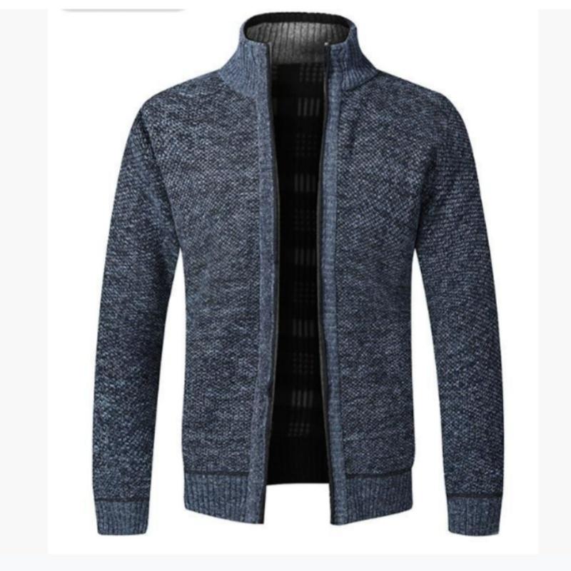 Men's   Sweater Jacket Loose Sweater Men's Casual Youth Knitted Cardigan Trend