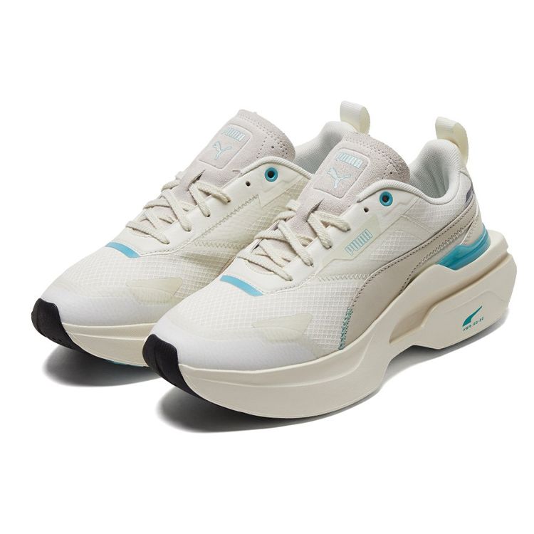 Puma Women's Sneakers Off White Teal 384046-02